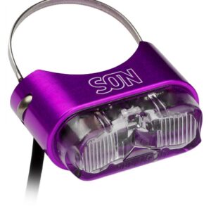 Achterlicht - SON Rear Light for seatpost mount - Purple anodized (69382)