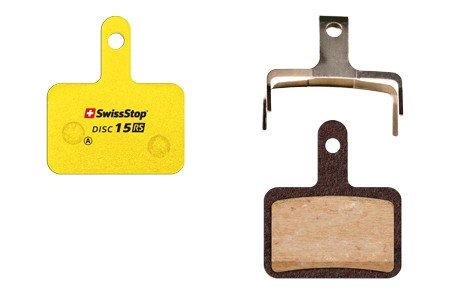 Schijfremblokken - SwissStop Disc 15RS (shimano deore, trp hy/rd, spyre)