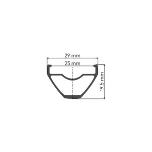 Voorwiel - DT Swiss X1900 Spline - 29/700 - CL 25mm - 100/15